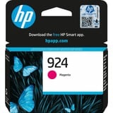 HP Cartucho de Tinta Original 924 magenta Rendimiento estándar, Magenta, 1 pieza(s), 400 páginas, Pack individual