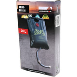 High Peak Ducha solar, 20 litros, Ducha exterior negro