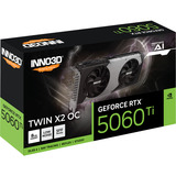 INNO3D GeForce RTX 5060 Ti TWIN X2 OC 8GB, Tarjeta gráfica 