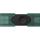 Kingston DTDEG2/128GB, Lápiz USB verde/Negro
