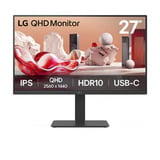 LG 27BA65QB-B, Monitor LED negro