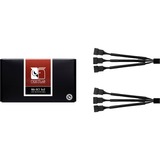 Noctua Splitterkabel NA-SC1 Sx2, Cable negro