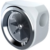 RAIJINTEK RJK - FLOW METER WHITE, Indicador de flujo blanco