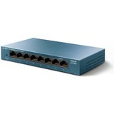 TP-Link LS108G switch No administrado Gigabit Ethernet (10/100/1000) Azul, Interruptor/Conmutador azul, No administrado, Gigabit Ethernet (10/100/1000)