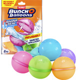 ZURU Bunch O Balloons - Globos de agua reutilizables paquete de 6, Juguetes de agua 