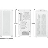 be quiet! Shadow Base 800 FX White Midi Tower Blanco, Cajas de torre blanco, Midi Tower, PC, Blanco, ATX, EATX, micro ATX, Mini-ITX, Acrilonitrilo butadieno estireno (ABS), Acero, Vidrio templado, Multi