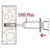 fischer EA II M6 R, Pasador acero fino