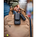 goobay Powerbank 10.000 mAh, cable USB-C integrado 13 cm, 20 vatios, Banco de potencia negro