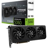 ASUS Prime -RTX5060-O8G NVIDIA GeForce RTX 5060 8 GB GDDR7, Tarjeta gráfica GeForce RTX 5060, 8 GB, GDDR7, 128 bit, 7680 x 4320 Pixeles, PCI Express 5.0