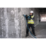 Bosch Martillo perforador inalámbrico GSH 18V-5 Professional solo, 18 Voltios, Cincel azul/Negro