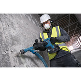 Bosch Martillo perforador inalámbrico GSH 18V-5 Professional solo, 18 Voltios, Cincel azul/Negro