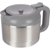 Braun 0X13211089, Cafetera de filtro gris/Acero fino