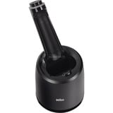 Braun Series 5 52-B7000cc Máquina de afeitar de láminas Recortadora Negro negro/Azul, Máquina de afeitar de láminas, Negro, EasyClean, Botones, LED, Batería