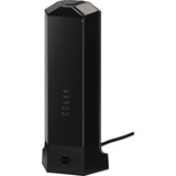 Brennenstuhl Gaming Tower 9fach Luz RGB, Regleta negro