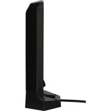 Brennenstuhl Gaming Tower 9fach Luz RGB, Regleta negro
