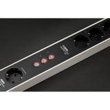 Brennenstuhl Regleta Connect Ecolor WLAN 4 tomas blanco/Negro