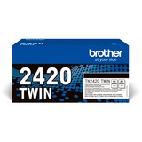 Brother TONER N 3K PK2 cartucho de tóner 2 pieza(s) Original 3000 páginas, 2 pieza(s)