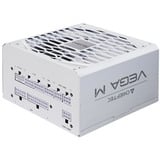 Chieftec Vega PPG-850-CW unidad de fuente de alimentación 850 W 20+4 pin ATX ATX Blanco, Fuente de alimentación de PC blanco, 850 W, 100 - 240 V, 50/60 Hz, 20+4 pin ATX, 60 cm, 150,400 mm
