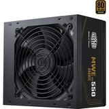 Cooler Master MWE BRONZE 550 V3 230V, Fuente de alimentación de PC negro