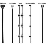 Cooler Master MWE BRONZE 550 V3 230V, Fuente de alimentación de PC negro
