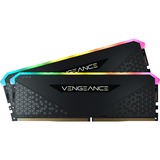 Corsair Vengeance CMG64GX4M2D3600C18 módulo de memoria 64 GB 2 x 32 GB DDR4 3600 MHz, Memoria RAM negro, 64 GB, 2 x 32 GB, DDR4, 3600 MHz, 288-pin DIMM, Negro