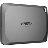 Crucial X9 Pro Portable SSD 4 TB, Unidad de estado sólido aluminio