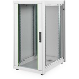Digitus Armario de red de la serie Dynamic Basic - 600 x 800 mm (an. x pr.), Armario IT gris claro, Rack o bastidor independiente, 600 kg, Gris