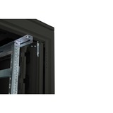 Digitus Armario de red de la serie Unique - 800 x 1000 mm (an. x pr.), Armario IT negro, Rack o bastidor independiente, 42U, 800 kg, Bloqueo del teclado, Negro
