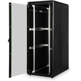 Digitus Armarios Rack, Armario IT negro, Rack o bastidor independiente, 42U, 800 kg, Patas ajustables, Gestión de cables, 152 kg