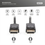 Digitus Cable de conexión DisplayPort, UHD 4K negro