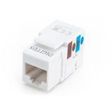 Digitus Módulo Keystone CAT 5e, Clase D sin blindaje blanco
