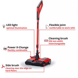 EINHELL Escoba a batería Power X-Change TE-FS 18 Li-Solo, 18 Voltios, Aspirador vertical rojo/Negro