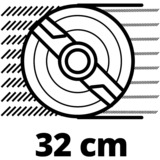 EINHELL GC-EM 1032 Cortacésped de empuje a gasolina Corriente alterna Negro, Rojo rojo/Negro, Cortacésped de empuje a gasolina, 300 m², 32 cm, 2 cm, 6 cm, 30 L