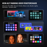 Elgato Stream Deck MK.2 Negro 15 botones, Teclado negro, Negro, 15 botones, Windows 10 x64, Mac OS X 10.13 High Sierra, Mac OS X 10.14 Mojave, Mac OS X 10.15 Catalina, Mac OS X 10.15.3..., 118 mm, 84 mm