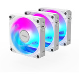 GIGABYTE AORUS EZ CHAIN FAN 120 ICE Placa base Ventilador 12 cm Blanco 1 pieza(s) negro, Ventilador, 12 cm, Blanco