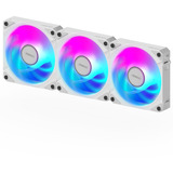 GIGABYTE AORUS EZ CHAIN FAN 120 ICE Placa base Ventilador 12 cm Blanco 1 pieza(s) negro, Ventilador, 12 cm, Blanco