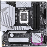 GIGABYTE B760M AORUS ELITE WIFI6E GEN5, Placa base blanco