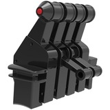 Honeycomb Aeronautical Throttle Pack für Airbus A319 - A380, 2152 negro