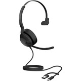 Jabra 25089-899-799, Auriculares con micrófono negro