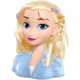 Just Play Disney Frozen 2 Básico Cabeza de Estilismo Elsa, Cabeza de maquillaje y peluquería 