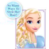Just Play Disney Frozen 2 Básico Cabeza de Estilismo Elsa, Cabeza de maquillaje y peluquería 
