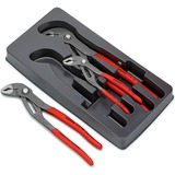 KNIPEX 00 20 09 V02 alicate Juego de alicates, Set de pinzas negro, Juego de alicates, De plástico, Rojo, 1,22 kg, 170 mm, 40 mm