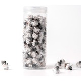 Keychron K Pro Silver Switch-Set, Interruptor de botón plateado/Transparente