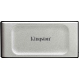Kingston 2000G SSD portátil XS2000, Unidad de estado sólido plateado/Negro, 2 TB, USB Tipo C, 3.2 Gen 2 (3.1 Gen 2), 2000 MB/s, Negro, Plata