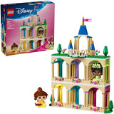 LEGO Disney Princess Las Mini Princesas Bella y Tiana con su castillo, Juegos de construcción 