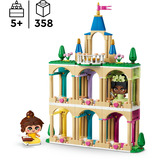 LEGO Disney Princess Las Mini Princesas Bella y Tiana con su castillo, Juegos de construcción 