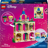 LEGO Disney Princess Las Mini Princesas Bella y Tiana con su castillo, Juegos de construcción 