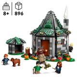 LEGO Harry Potter Cabaña de Hagrid: Una Visita Inesperada, Juegos de construcción Juego de construcción, 8 año(s), Plástico, 896 pieza(s), 1,05 kg