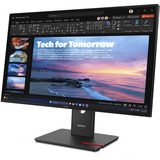 Lenovo ThinkVision T27QD-40 Monitor, Monitor LED negro, 68,6 cm (27"), 2560 x 1440 Pixeles, Wide Quad HD, LED, Negro