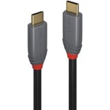 Lindy Cable USB 3.2 tipo C, 5A PD, Anthra Line gris
